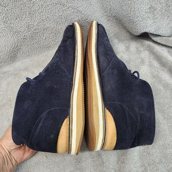Greats Shoes Mens Size 13 Blue Suede Lace Up Chukka Boots main image 7